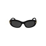 Women’s Casino Round Sunglasses in Black